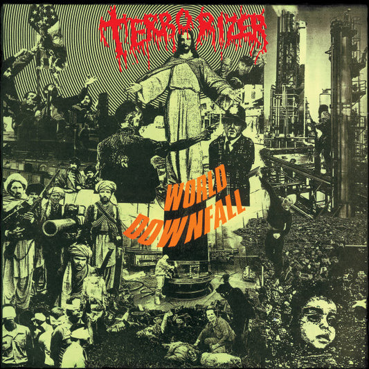 Terrorizer - World Downfall (LP, Album, RE, RM)