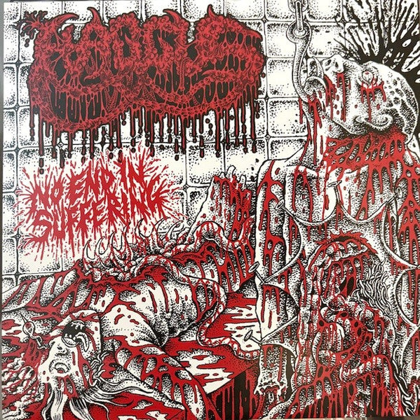 Haggus - No End In Suffering (7", EP, Red)