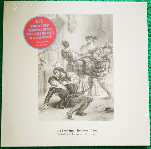 Jim Fry* And Luke Haines - Test Driving The New Prius (A Radio Play By Jim Fry And Luke Haines) (LP, Album, RSD, RE)