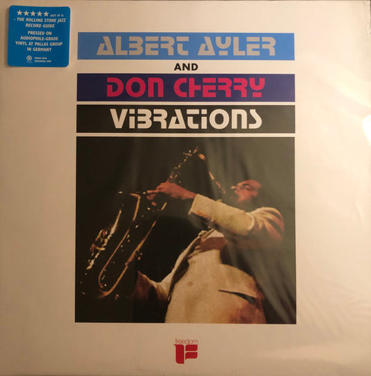 Albert Ayler and Don Cherry - Vibrations (LP, Album, RE, RM, RP)