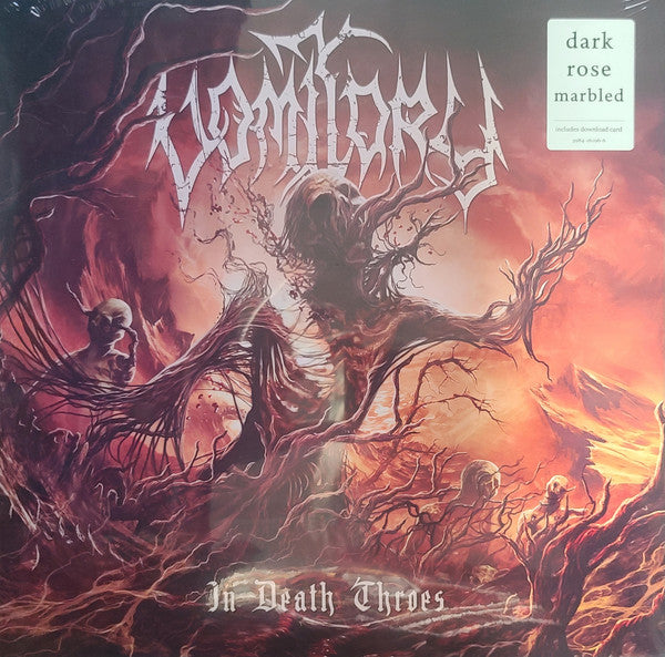 Vomitory - In Death Throes (LP, Album, Ltd, Dar)