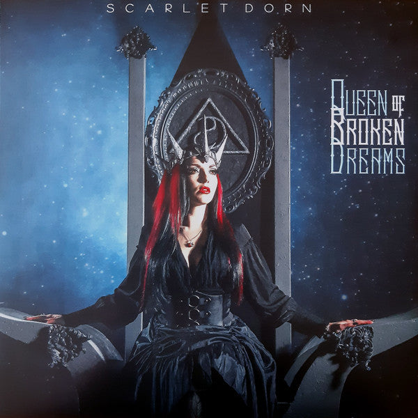 Scarlet Dorn - Queen Of Broken Dreams (LP, Album, Red)
