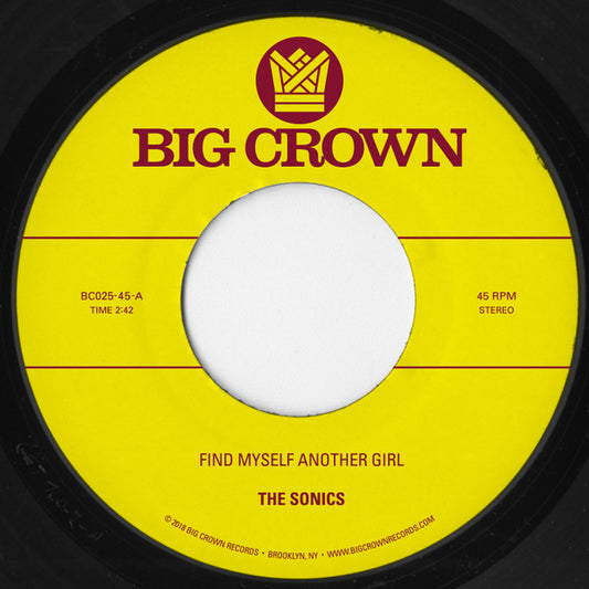 The Sonics (20) / S.C.A.M. - Find Myself Another Girl / Spooky (7", RE)