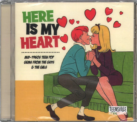 Various - Here Is My Heart - Mid 1960s Teen Pop Gems From The Guys & The Gals (CD, Comp, Mono)