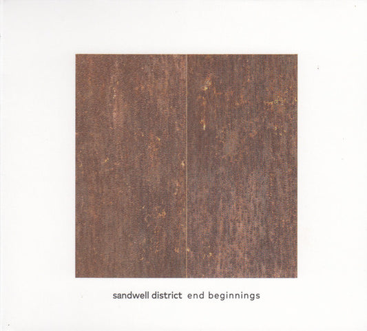 Sandwell District - End Beginnings (CD, Album)