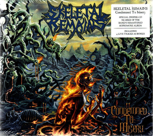 Skeletal Remains (3) - Condemned To Misery (CD, Album, RE, RM, Dig)