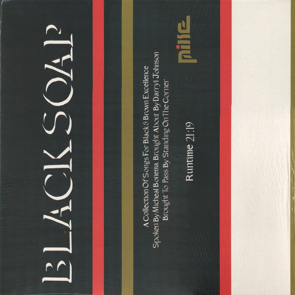 Mike (408) - Black Soap (12", EP)