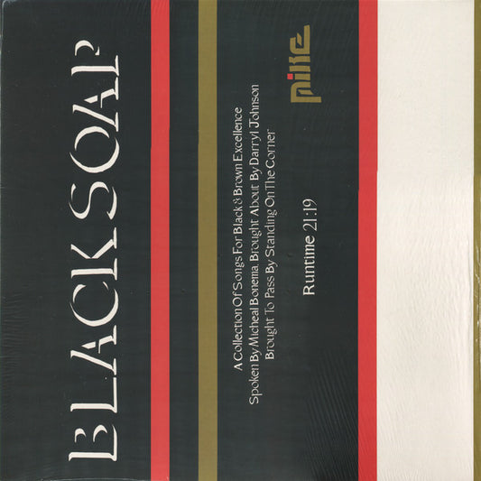 Mike (408) - Black Soap (12", EP)