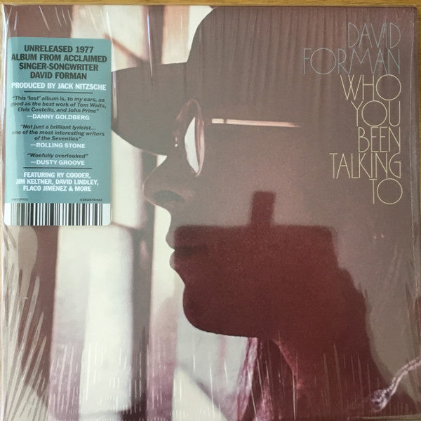 David Forman - Who You Been Talking To  (LP)