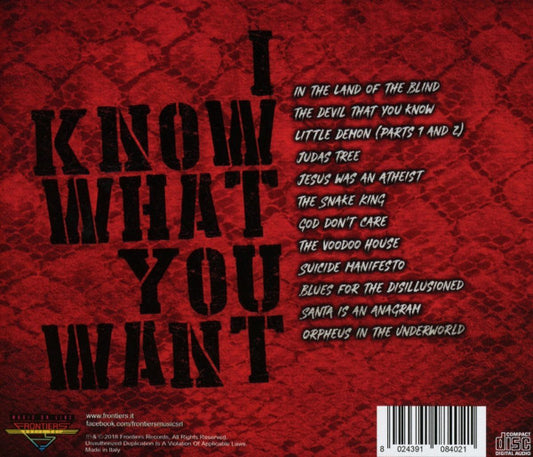 Rick Springfield - The Snake King (CD, Album)