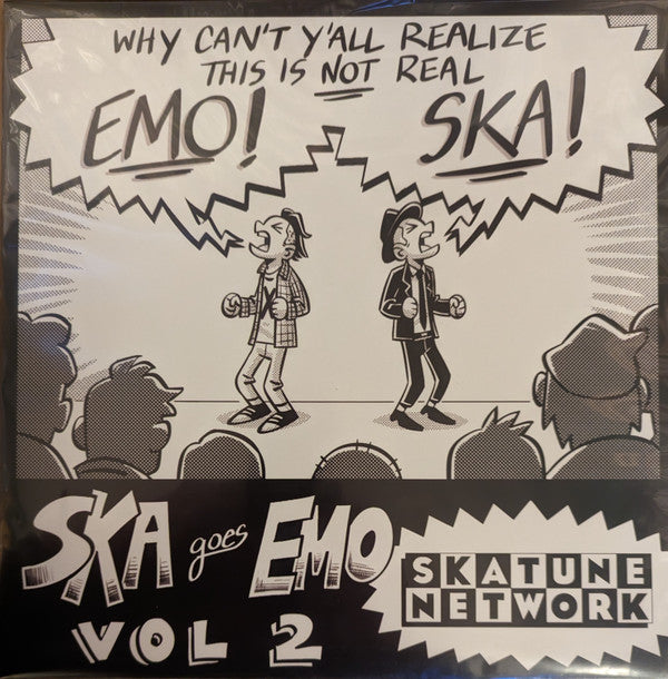 Skatune Network - Ska Goes Emo Vol 2 (12", Album, Whi)