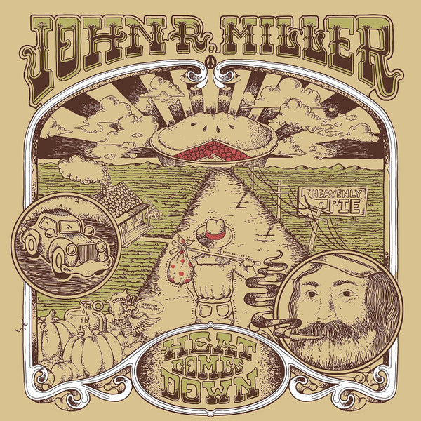 John R. Miller (2) - Heat Comes Down (LP, Album, Bla)