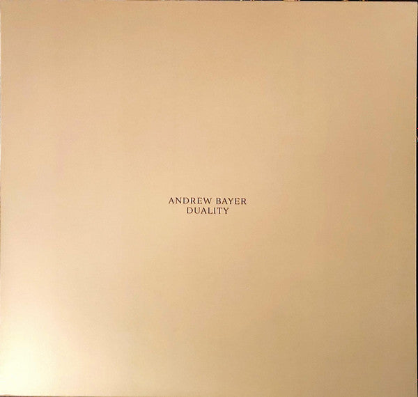 Andrew Bayer - Duality (3xLP, Album, Tri)
