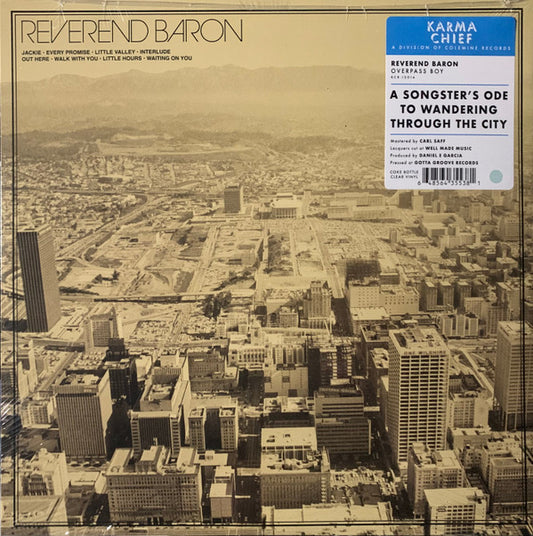 Reverend Baron - Overpass Boy (LP, Cok)