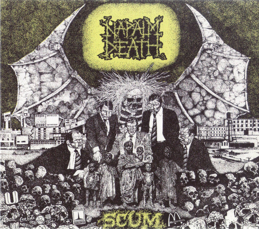 Napalm Death - Scum (CD, Album, RE, RM, Dig)