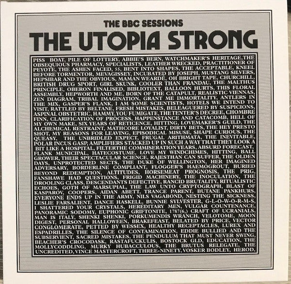 The Utopia Strong - The BBC Sessions (CD, Album, Gat)