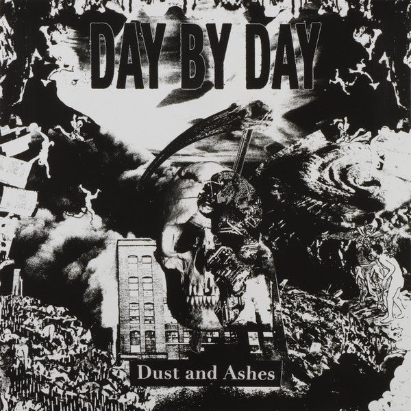 Day By Day (8) - Dust And Ashes (12", S/Sided, EP, Ltd, Gol)