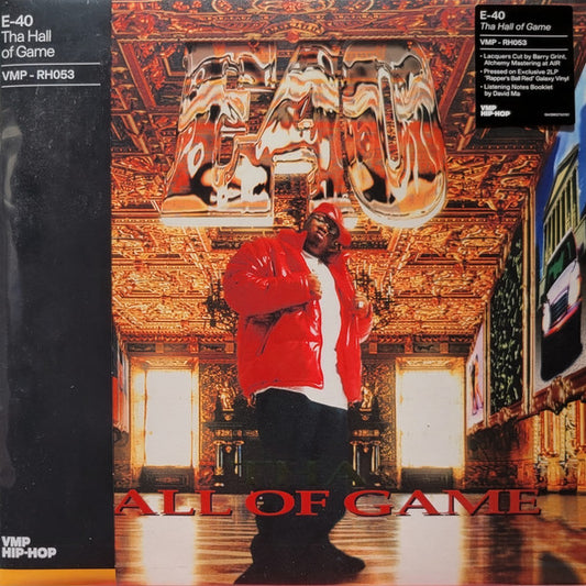 E-40 - Tha Hall Of Game (2xLP, Album, Club, RE, RM, Red)