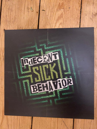 Indecent Behavior - Sick (LP, Album, Red)