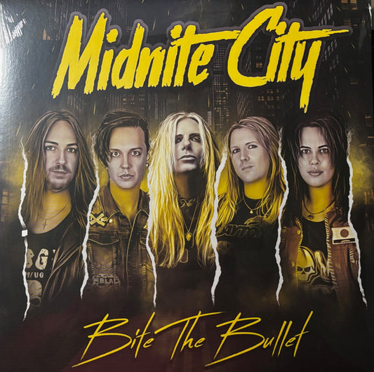 Midnite City - Bite The Bullet (LP, Album, Yel)
