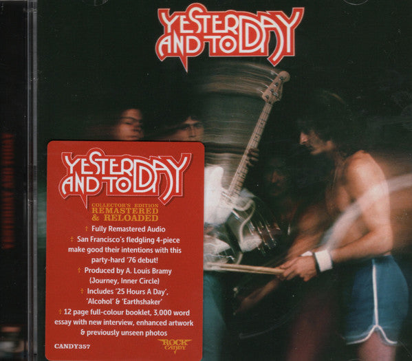 Y & T - Yesterday and Today  (CD, Album, RE, RM)