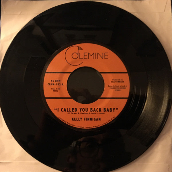 Kelly Finnigan - I Called You Back Baby (7", Single)