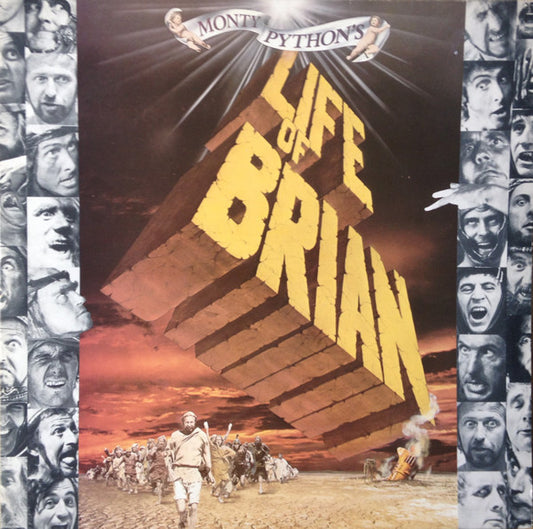 Monty Python - Monty Python's Life Of Brian (Original Motion Picture Soundtrack) (LP, Album, RE, RP, Yel)