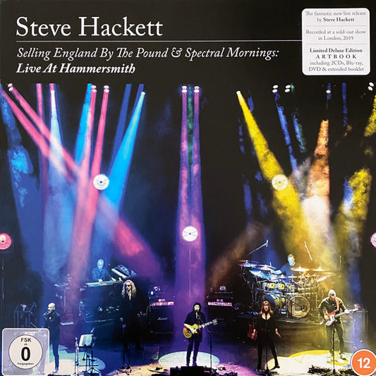Steve Hackett - Selling England By The Pound & Spectral Mornings: Live At Hammersmith (2xCD, Album + Blu-ray, Multichannel + DVD-V, Multi)