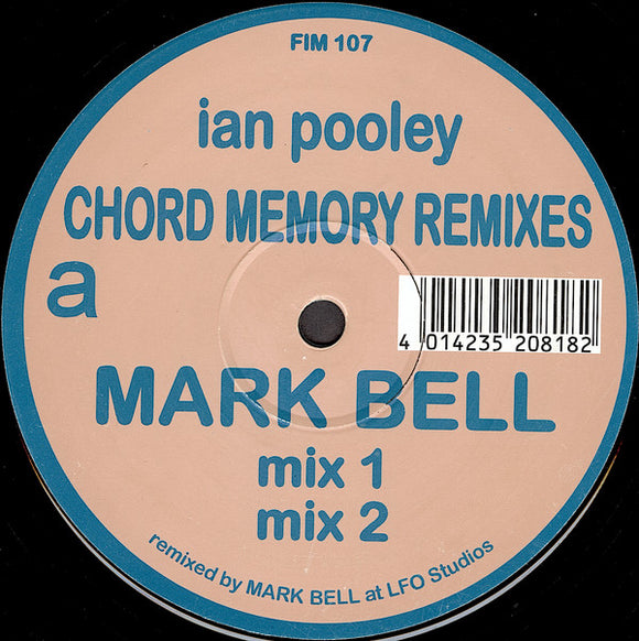 Ian Pooley - Chord Memory (Remixes) (12