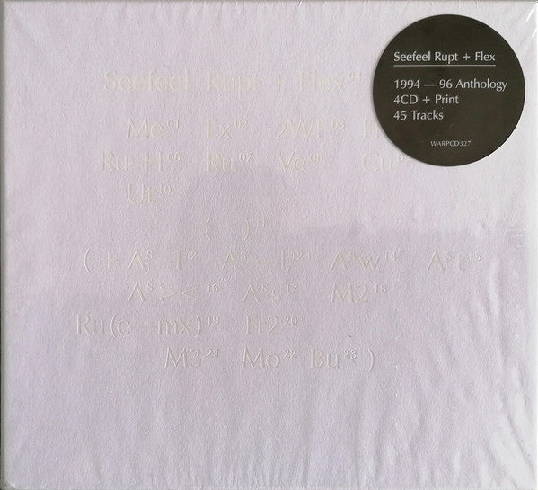 Seefeel - Rupt + Flex 94 — 96 (CD, Album, MP, RE + CD, MP + CD, Album, RE + CD, C)