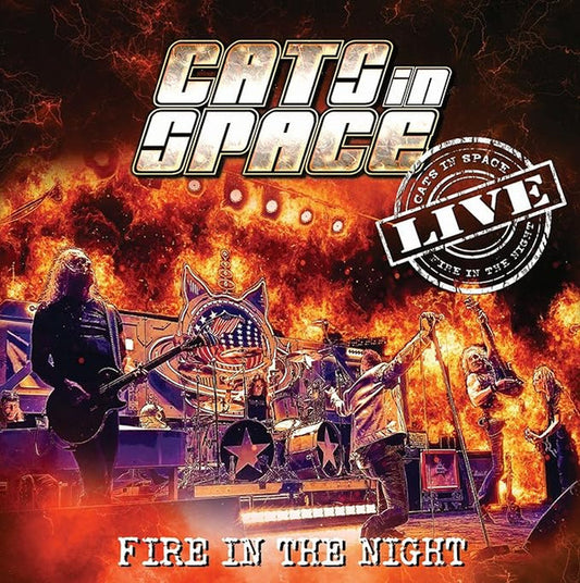 Cats In Space - Fire In The Night (2xLP, Red)