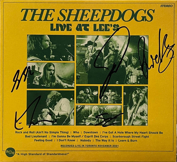 The Sheepdogs - Live At Lee’s  (CD, Album)