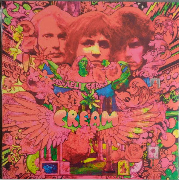 Cream (2) - Disraeli Gears (LP, Album, RE, RP, 180)