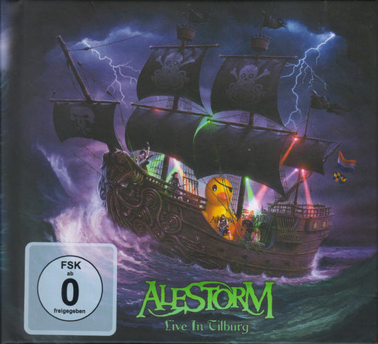 Alestorm - Live In Tilburg (CD, Album + DVD + Blu-ray + Med)