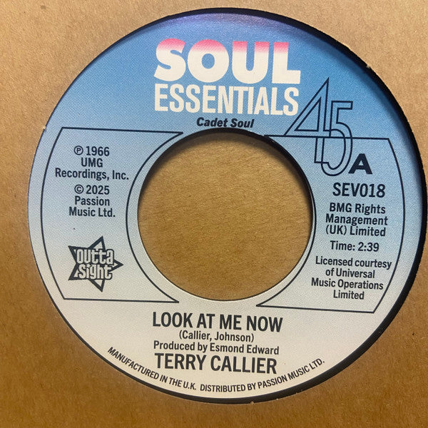 Terry Callier - Look At Me Now (7", RE)