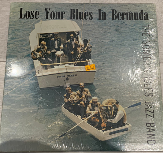 The Somer's Isles Jazz Band - Lose Your Blues In Bermuda (LP, Album, Mono)
