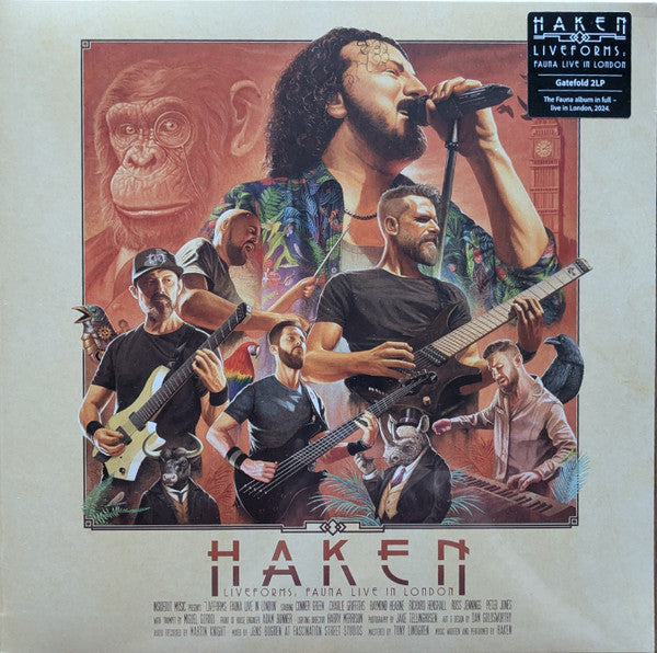 Haken (2) - Liveforms: Fauna Live In London (2xLP, Album)