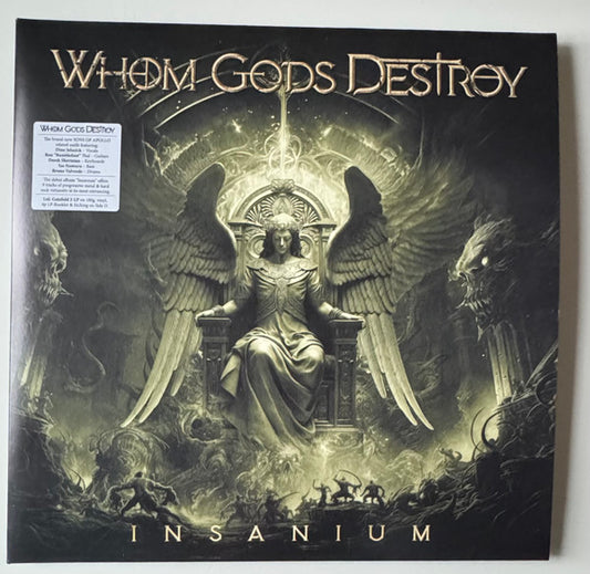 Whom Gods Destroy (2) - Insanium (LP, 180 + LP, S/Sided, Etch, 180 + Album)