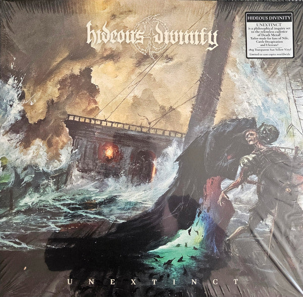 Hideous Divinity - Unextinct (LP, Album, Ltd, Yel)
