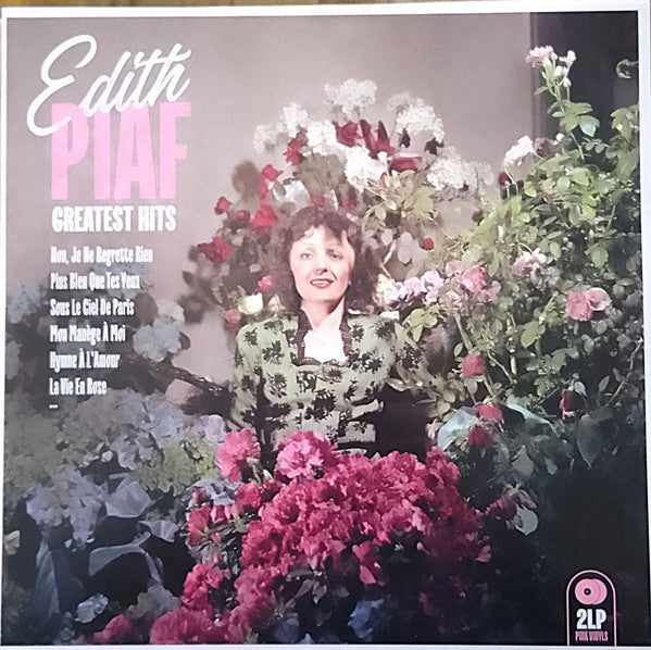 Edith Piaf - Greatest Hits (2xLP, Comp, RM, Pin)