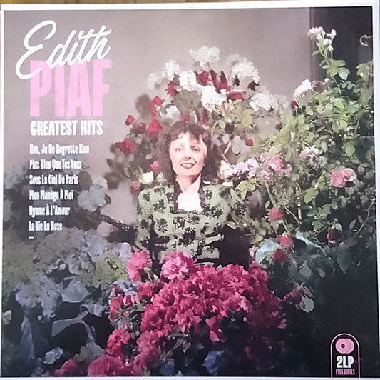 Edith Piaf - Greatest Hits (2xLP, Comp, RM, Pin)