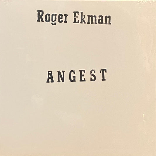 Roger Ekman - Ångest (LP, Album, RE, RM)