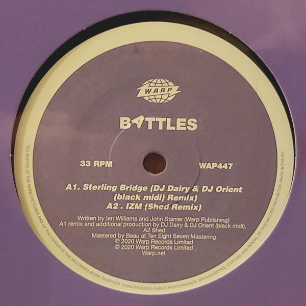 Battles - Juice B Mixed (12", EP)