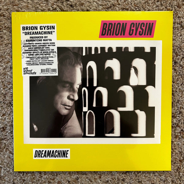 Brion Gysin - Dreamachine (LP, Album, RE)