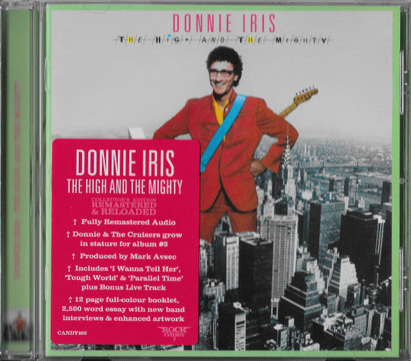 Donnie Iris - The High And The Mighty (CD, Album, RE, RM)