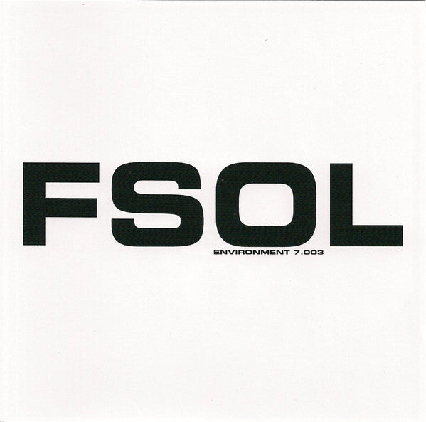 FSOL* - Environment 7.003 (CD, Album)