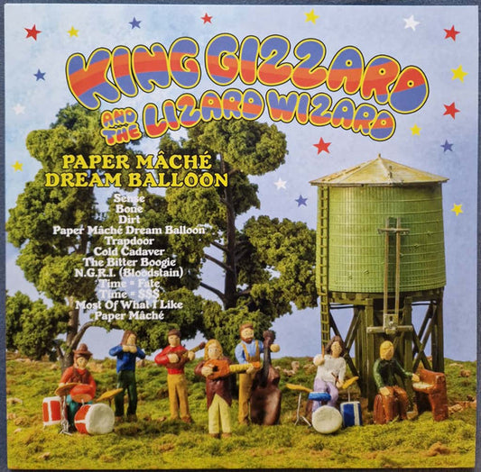 King Gizzard And The Lizard Wizard - Paper Mâché Dream Balloon (LP, Album, RE, RP, Bla)