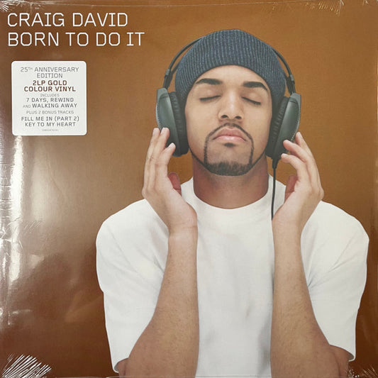 Craig David - Born To Do It (25th Anniversary Edition) (2xLP, Album, Gol)