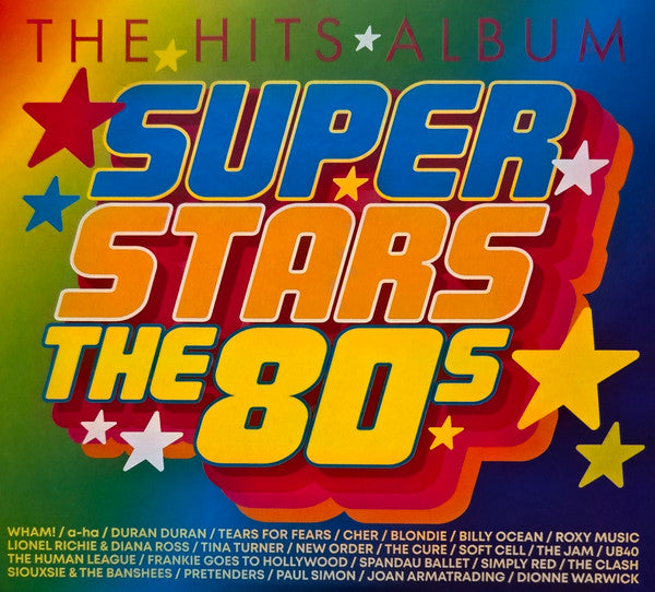 Various - The Hits Album - Super Stars The 80s (3xCD, Comp)