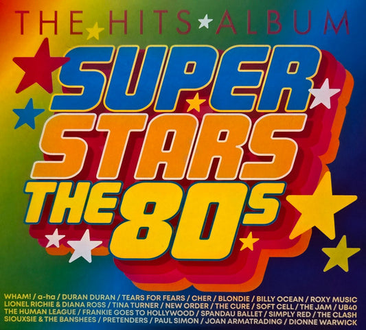 Various - The Hits Album - Super Stars The 80s (3xCD, Comp)
